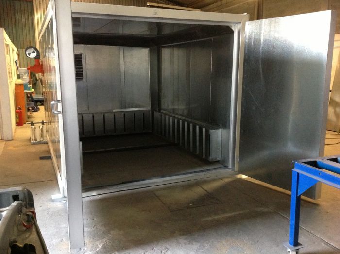 Horno Curado Pintura en Polvo